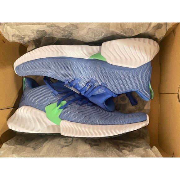adidas Alphabounce Instinct Hi-Res Blue Men's Size 10.5 - Picture 2 of 10